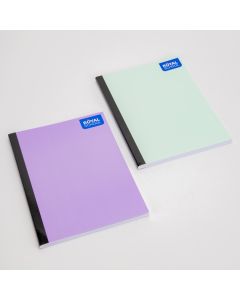 Cuaderno cosido estampado Royal School color pastel 19x25cm 100h surtido