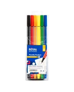 Pluma punta 0.4mm surtido