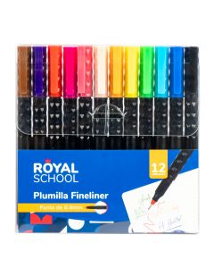 Pluma punta 0.4mm surtido