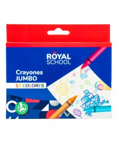 Crayón jumbo 10und surtido