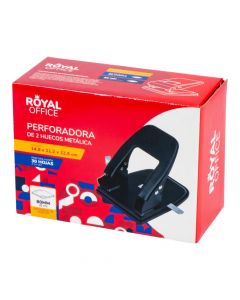 Perforadora metal con regla