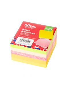 Nota adhesiva 500h neón multicolor