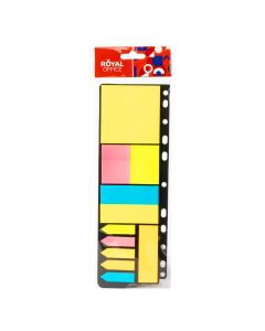 Nota adhesiva neón 275pzas multicolor