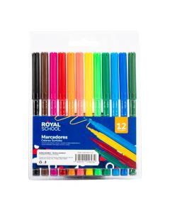 Marcador Royal School surtido