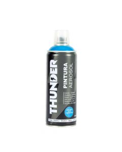 Pintura acrílica aerosol para alta temperatura azul mate