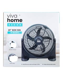 Ventilador ajustable negro