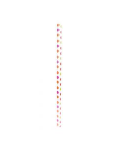 Rollo papel regalo blanco multicolor
