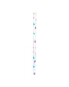Rollo papel regalo blanco multicolor