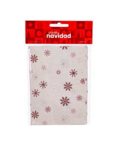 Papel seda navideño multicolor