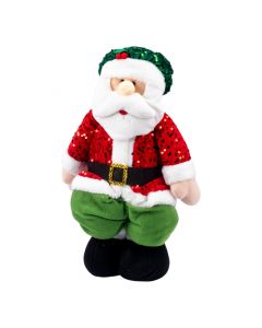 Peluche Santa plegable 50-68cm