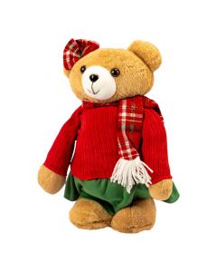 Peluche navideño oso plegable