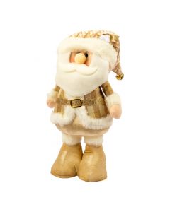 Santa afelpado beige 55cm