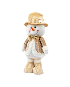 Muñeco nieve afelpado 45 cm