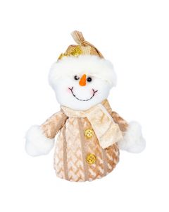 Peluche colgante muñeco nieve