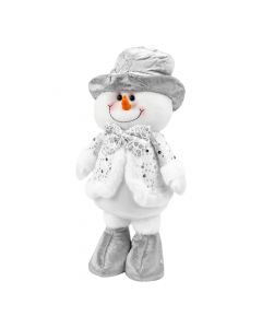 Peluche muñeco nieve 45 cm