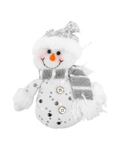 Muñeco nieve colgante 18 cm