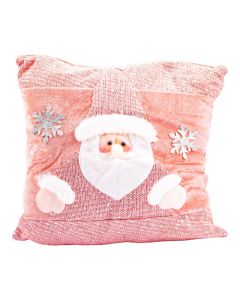 Cojín navideño con relieve