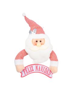 Peluche colgante Santa navideño