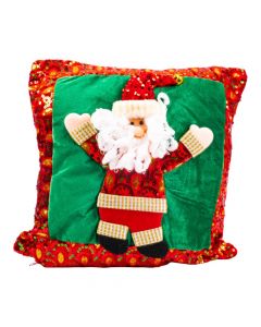 Cojín navideño multicolor