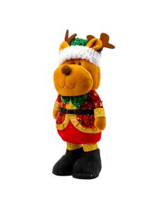 Peluche reno afelpado 55 cm