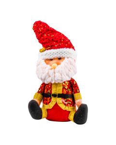 Peluche Santa lentejuelas 50 cm