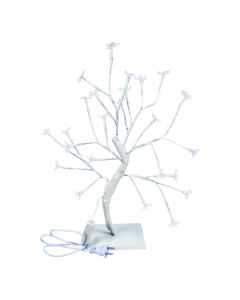 Árbol navideño con luz