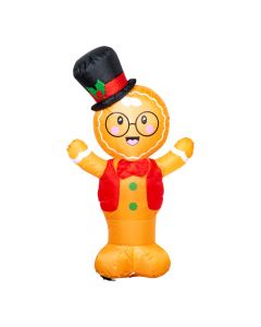 Inflable galleta jengibre niño