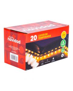 Extensión navideña luz cálida