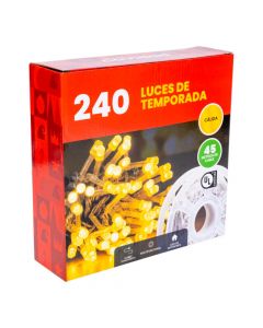 Extensión luz cálida 45m