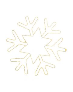 Figura luminosa copo nieve 