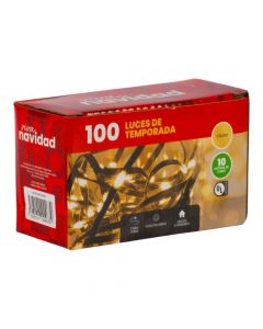 Extensión luz LED cálida 10m