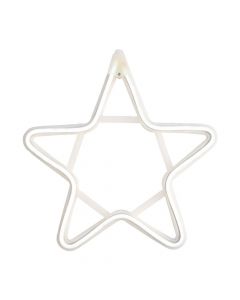 Figura luminosa estrella navideña 