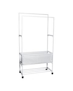 Perchero multiuso blanco