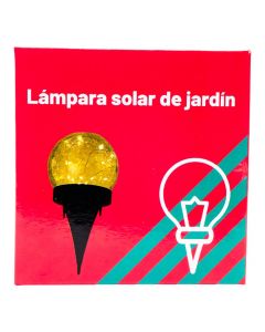 Lámpara solar para jardín