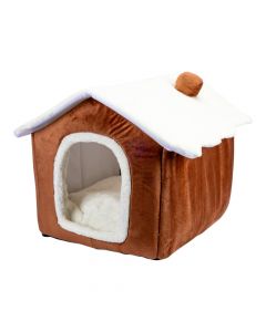 Casa afelpada para mascotas