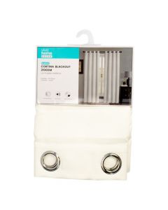 Cortina blackout blanca