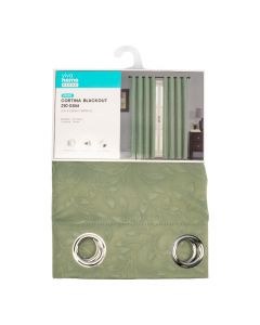 Cortina blackout verde