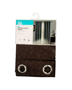 Cortina oxford gris