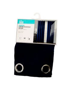 Cortina Blackout azul