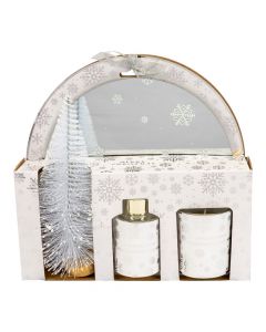 Set vela y aceites navideños
