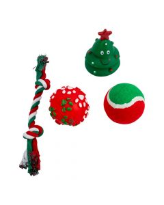 Juguetes navideños para mascotas