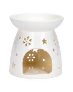 Quemador navideño diseño relieve