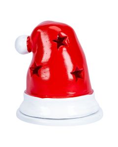 Portavela navideño 9.5 x10x11cm