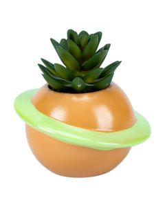 Planta artificial decorativa compacta