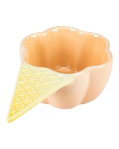 Recipiente cerámico diseño helado