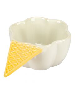 Recipiente cerámico diseño helado