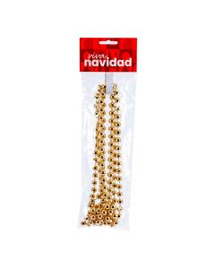 Guirnalda champagne navideña