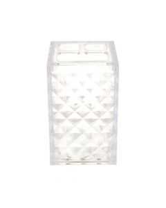 Portacepillo con relieve transparente