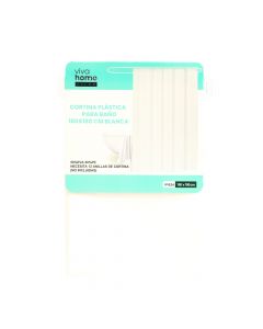 Cortina para baño blanco