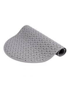 Alfombra plástico gris baño